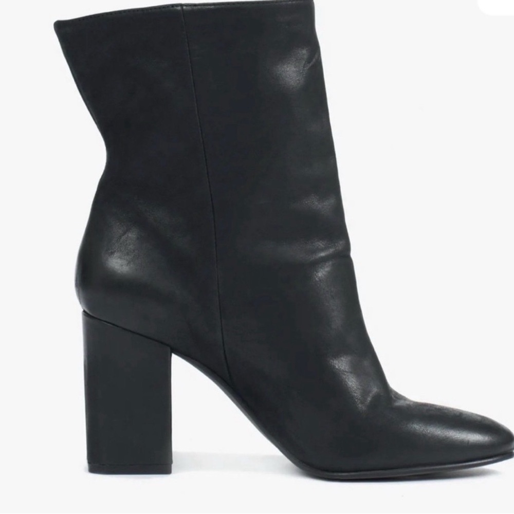 Lucky Brand 🍀 Black Heeled Boots, Sz 8.5